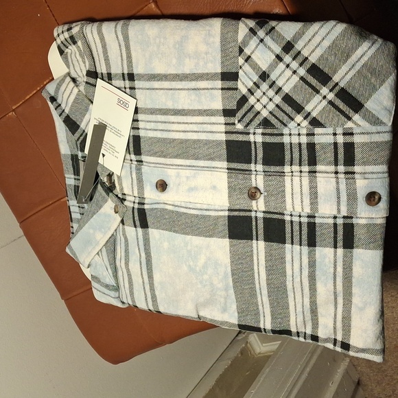 ASOS Other - ASOS Men's Black white & Light Blue Plaid.